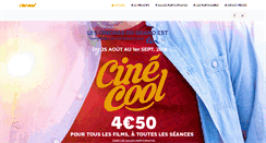 Desktop Screenshot of cine-cool.com